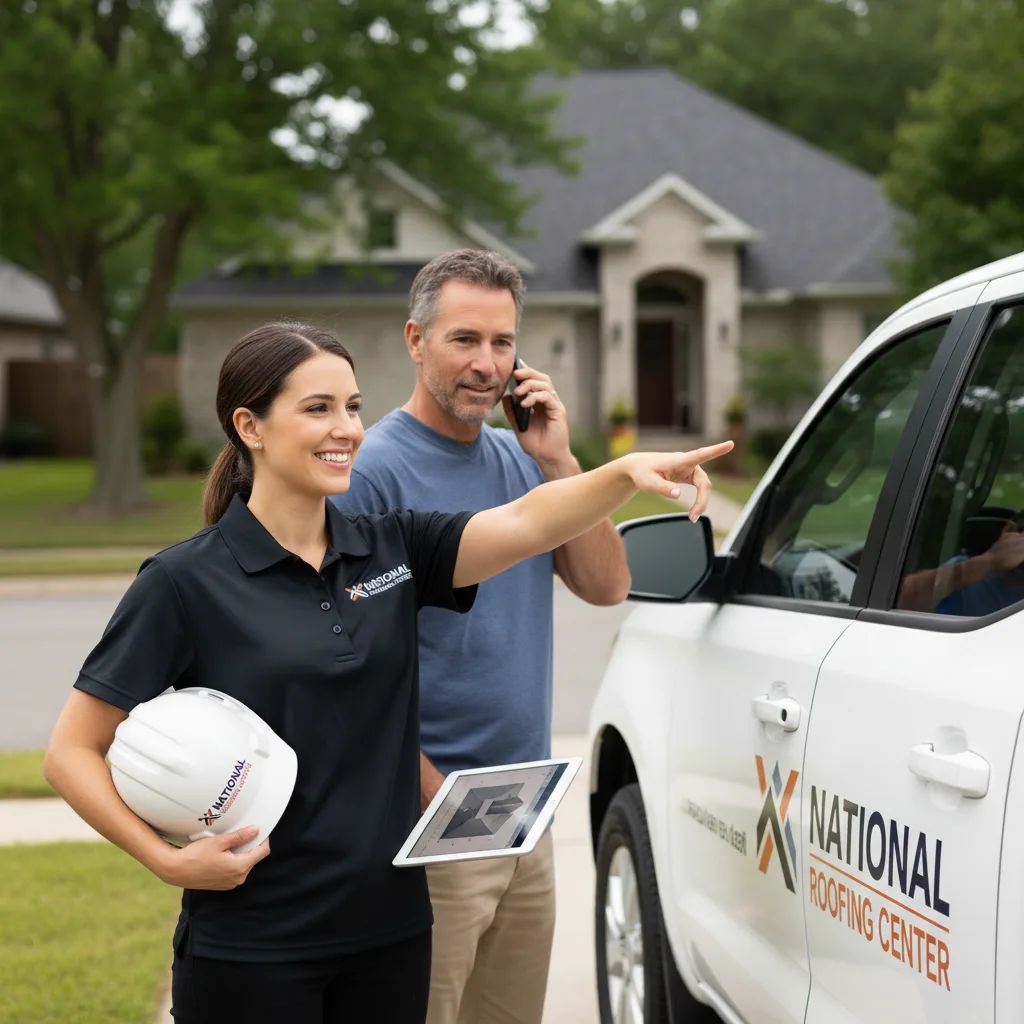 National Roofing Center customer support in Steele